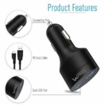 UBON CH-85 Dual USB Car Charger 2.4A (Black)